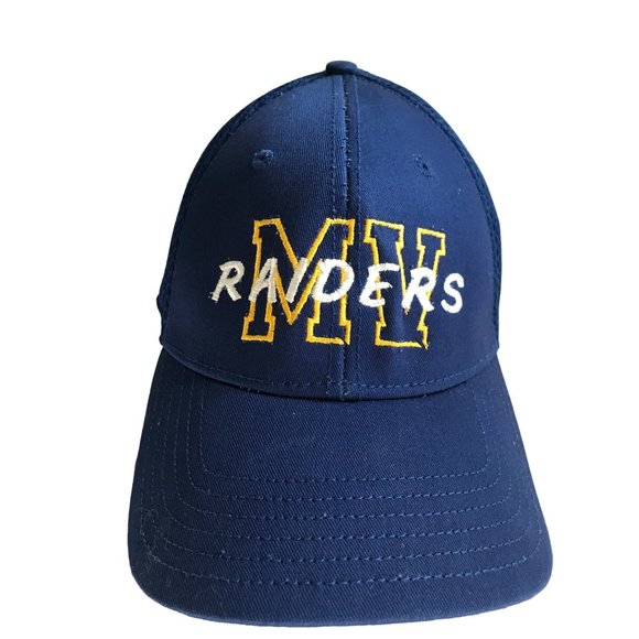 New Era Other - MV RAIDERS BLUE New Era Blue Stretch Baseball Cap Hat Lid